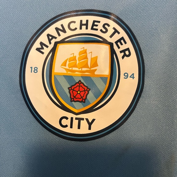 Manchester City F.C. NWT Soccer Game Day Striker Shirt - Picture 3 of 6